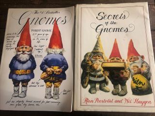Secrets Of The Gnomes And Gnomes By Poortoliet And Huygen Books