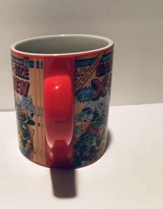 2011 Marvel Comic X - Men Coffee Mug Cup Resembles A Comic Book Format Holds 14oz 2