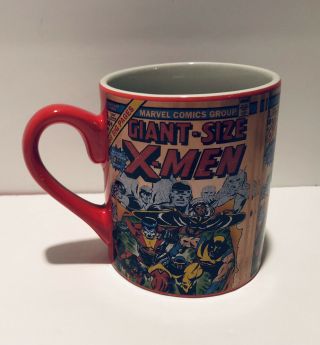 2011 Marvel Comic X - Men Coffee Mug Cup Resembles A Comic Book Format Holds 14oz 3