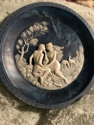 The Isle Of Circe By Alan Brunettin Collectors Plate Incolay (voyage Of Ulysses)