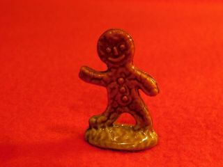 Rare Vintage Wade Whimsies Ginger Bread Man Figurine