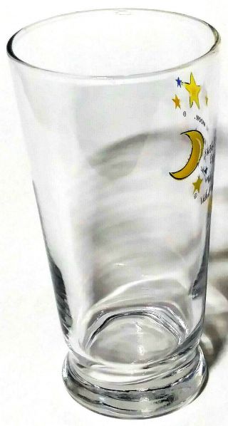 Shoot For The Moon Glass Tumbler 16 fl oz Cup 2