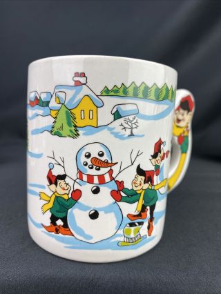 The Love Mug Collectable Edition Elf Frosty Snowman Christmas Winter Snow 1978 2