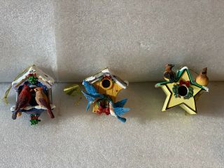 The Danbury Christmas Ornament Set Of 3