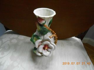Fitz And Floyd Classics,  Porcelain,  Floral Bud Vase