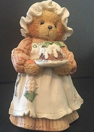 Cherished Teddies Mrs Cratchit A Beary Christmas Figurine 617318 1994 Enesco