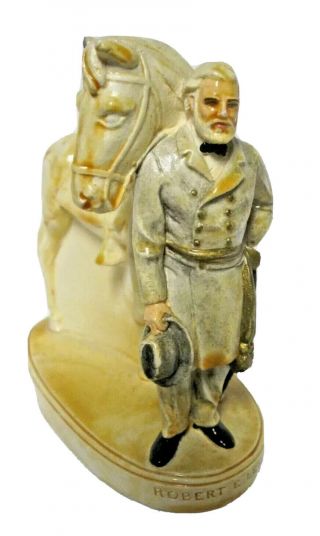 Sebastian Miniature Sml - 359c Robert E Lee & Horse (civil War) - Signed 6009