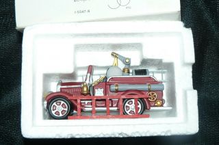 Dept 56 Christmas In The City Village Accessory City Fire Dept Truck 5547 - 6 Mib