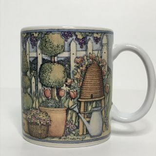 Vtg 1998 Potpourri Coffee Mug Lang and Wise The Colonial Williamsburg Foundation 3
