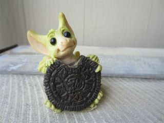 Whimsical World Of Pocket Dragons By Real Musgrave 1994 My Big Cookie