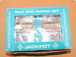 Las Vegas Jackpot Slot Machine Salt Pepper Shakers (12099)
