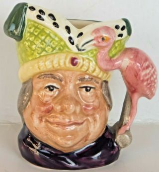Ugly Duchess Vtg Royal Doulton Toby Jug Character Mug Miniature 1964