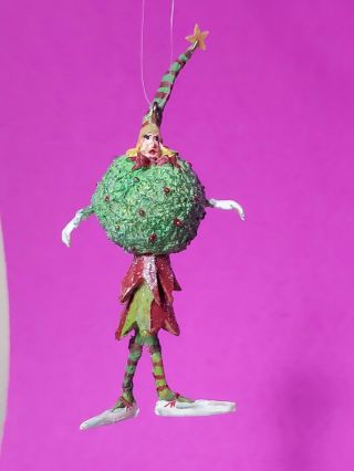 Krinkles Patience Brewster Mini Mistletoe Man Ornament Dept 56