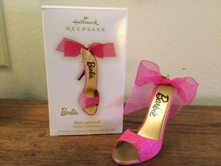 Hallmark Keepsake Barbie Shoe - Sational Christmas Ornament 2009 High Heel