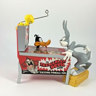 Hallmark 2005 Looney Tunes Pinball Action Magic Ornament Bugs,  Daffy,  And Tweety