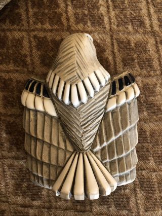 Artesania Rinconada Uruguay Eagle Art Pottery Figurine 2