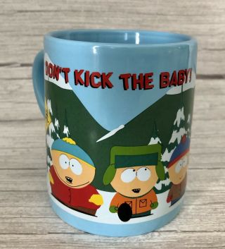 South Park Comedy Central Coffee Mug Cup Don’t Kick The Baby Vintage 1999
