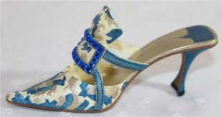 Just The Right Shoe By Raine Evening Emerald In Sapphire Women 