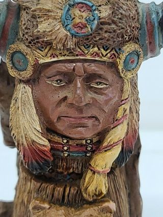 Native American Totem Paperweight Old West Visions Limited Edition Indian Decor 3