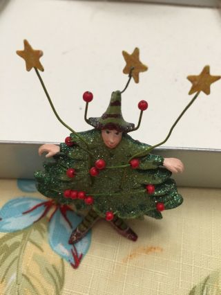 Department 56 Patience Brewster Krinkles Mini Christmas Tree Ornament