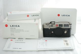 " Rare Top Boxed " Leica M6 0.  72 Titanium 35mm Rangefinder Camera Late 3844