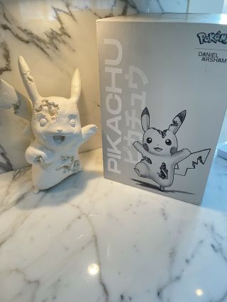 Daniel Arsham X Pokemon Crystalized Pikachu Pokémon Archive Editions White Rare