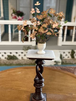 Vintage Miniature Dollhouse Accessories - Petite Flowers In An Arrangement