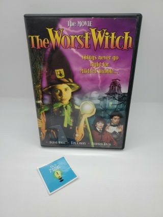 The Worst Witch (dvd,  2004) - Rare Movie - Fairuza Balk,  Tim Curry