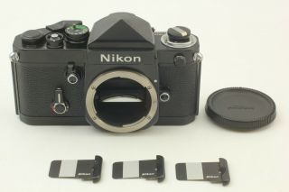 RARE 【 777xxxx 】 Nikon F2 DATA Body w/ 3 Memo Plates for MF - 10 from JAPAN 2