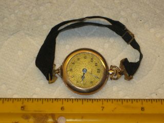 Vintage Watch,  Illinois Watch Co,  Gold Filled Case,  15 Jewel Mechanical Movement,