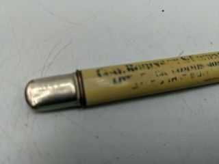 Clay Robinson & Co Live Stock Commission Antique Advertising Pencil Rare Vtg Old 3