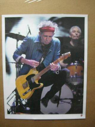 Vintage Keith Richards Photo Poster Rock Band 2016 The Rolling Stones 13488