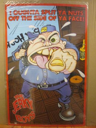 Vintage 1995 The Jerky Boys Comedy Poster 12036