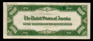 Rare San Francisco LGS 1934 $1000 ONE THOUSAND DOLLAR BILL 500 Fr.  2211L 5964A 3