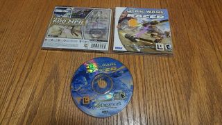Star Wars Racer Us Version For Sega Dreamcast Rare