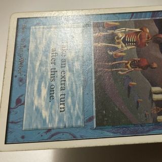 Magic The Gathering Unlimited Time Walk HP/DMG Power 9 Sleeve Playable 3