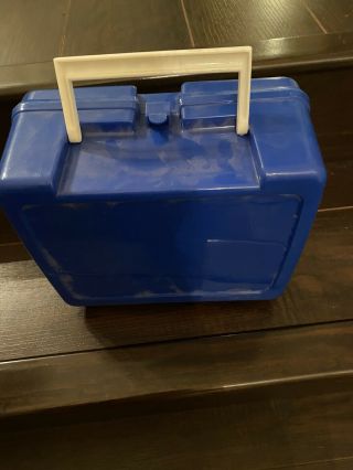 RARE Los Angeles Rams LA Vintage Plastic Lunch Box with Thermos NFL TM 3