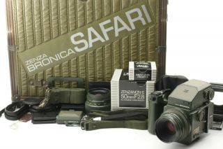 【rare Top Mint】 Bronica Etrs Sf Limited Safari Model 2 Lens Set From Japan 862
