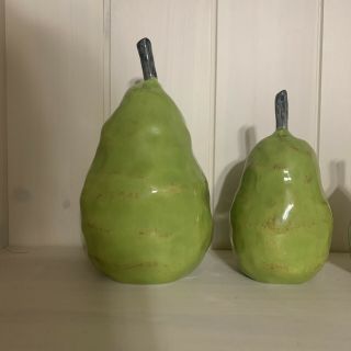 Rare Vintage Rae Dunn Ceramic Pears 3