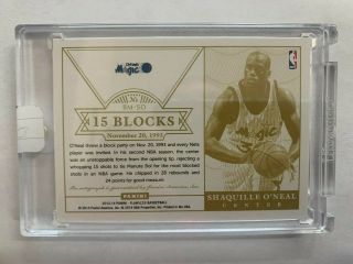 2013 - 14 Flawless Shaquille O’Neal Auto/10/ 2014 - 15 Patch and Auto /10 Rare cards 2