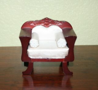 Dollhouse Miniature Victorian Chair 1:12 scale or art Deco 2