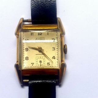 Tormas Ancre 15 Rubis Vintage Mechanical Ladies Watch Swiss Made