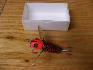 C Hines Heddon Style Crazy Crawler In Pink Black Scales Color