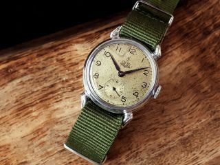 Gub Glashutte Q1 Cal.  28 Güteuhr Extremely Rare German Watch