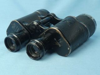 Rare Zeiss Binoculars Df 7x50 Fixed Focus Fully Kreigsmarine Inscribed