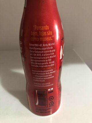 Coca Cola Bottle Aluminum Very Very Rare Test Bottle 3