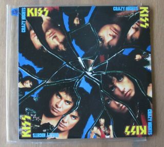 KISS - CRAZY NIGHTS JAPAN LP 1987 R28R - 2024 VINYL RECORD NO OBI RARE 2