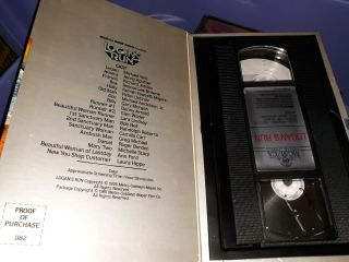 Logan ' s Run (VHS 1981) Very Rare Book Box 2
