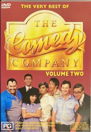 The Very Best Of The Comedy Company : Vol 2 (dvd,  2004) Rare Australian Comedy