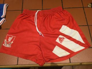 Liverpool Rare Vintage Home Shorts 1991/1992 Size 30 Inch Waist